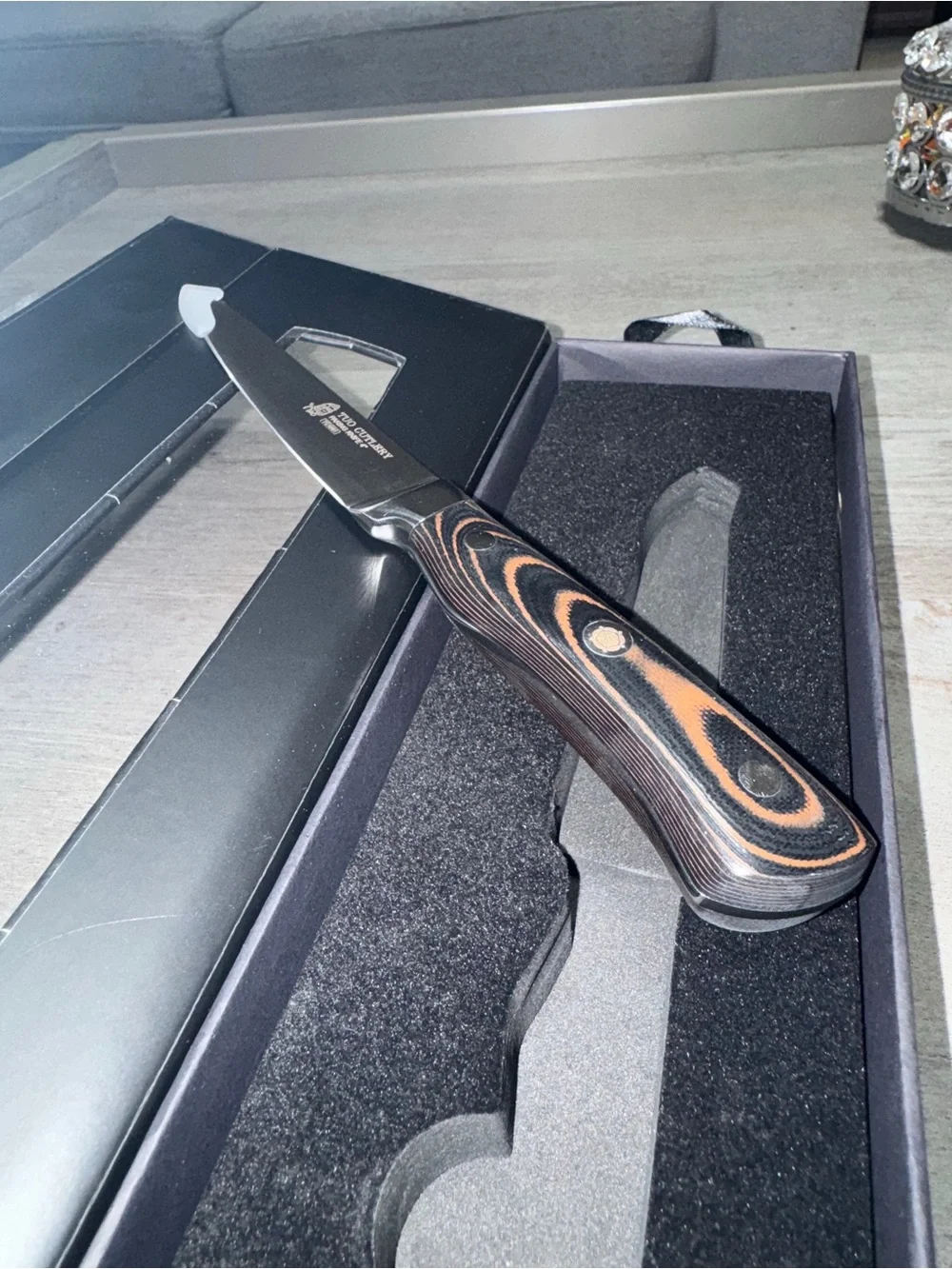 TUO Paring Knife-4 inch Fruit Peeling Paring Knife-German Stainless Steel Knife